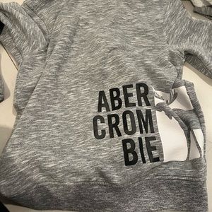 Abercrombie Kids Hoodie Zipper Jacket Gray